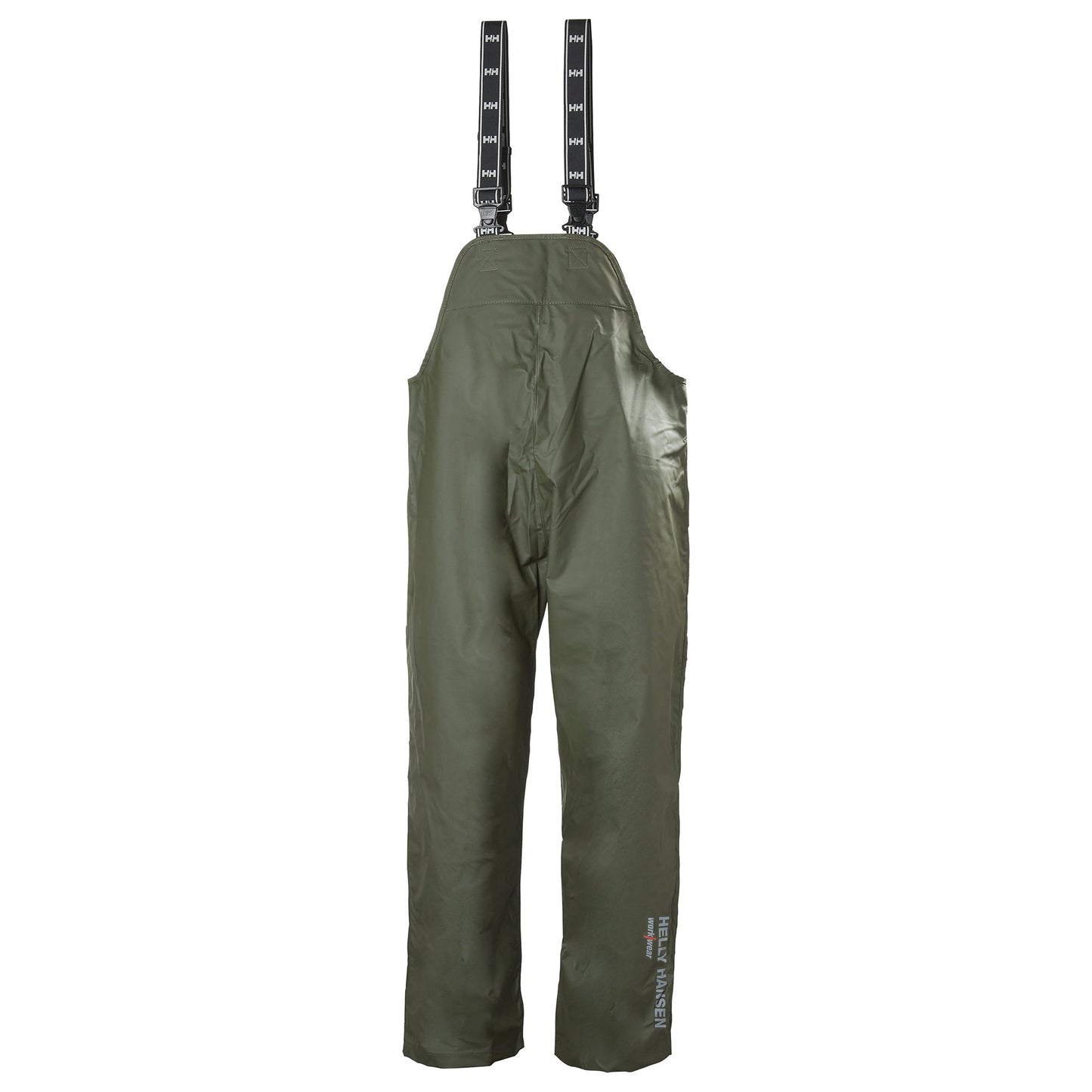 Dark Orange Bib Pants - Helly Hansen - Waterproof Fabric