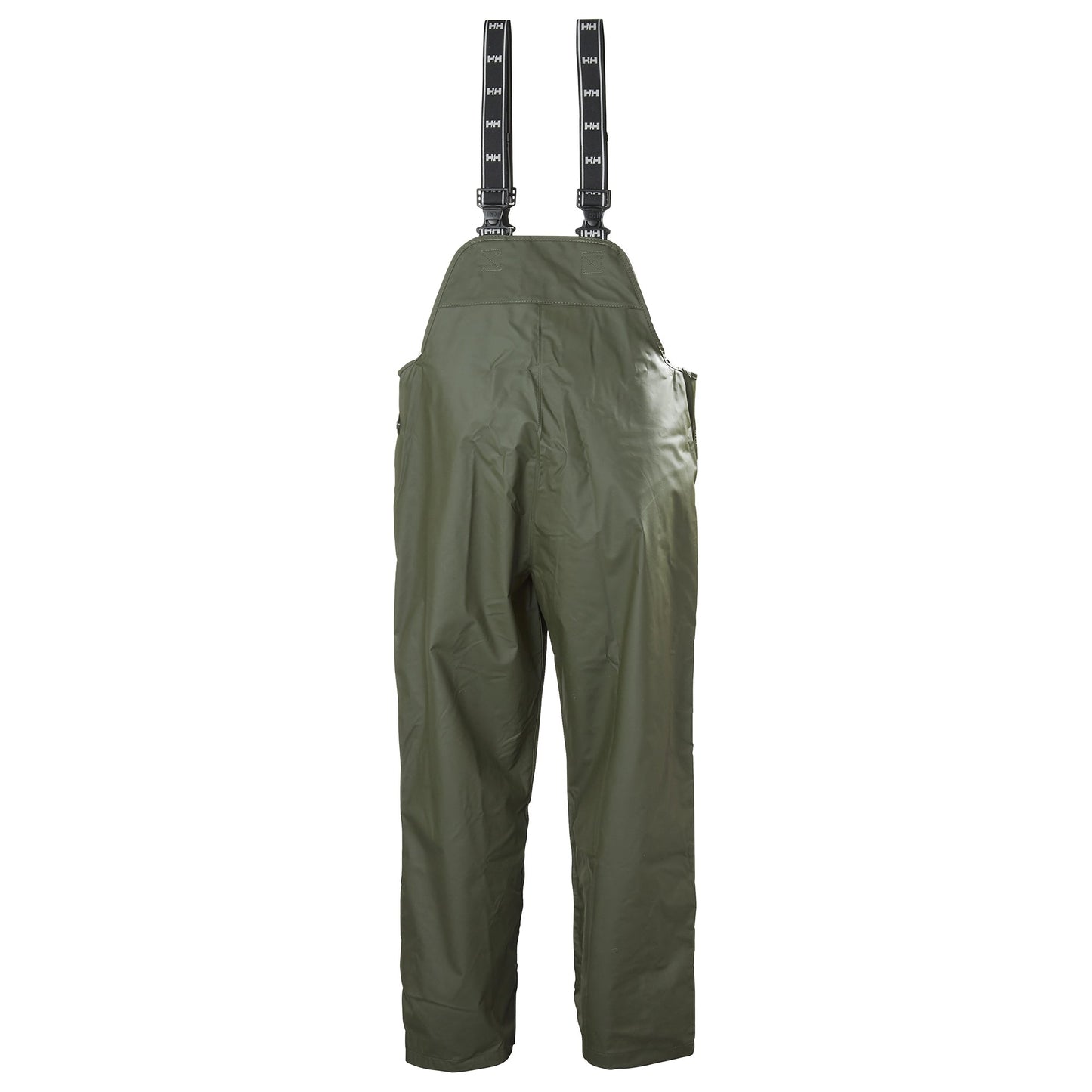 Dark Orange Bib Pants - Helly Hansen - Waterproof Fabric