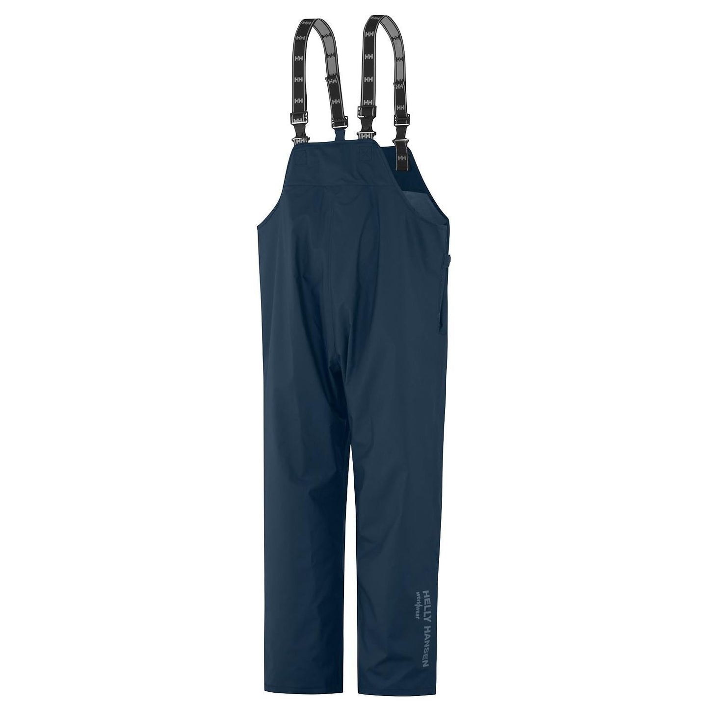 Dark Orange Bib Pants - Helly Hansen - Waterproof Fabric