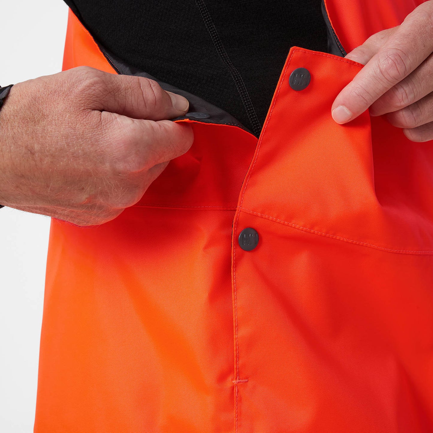 Orange Bib Pants - Helly Hansen - Waterproof Design