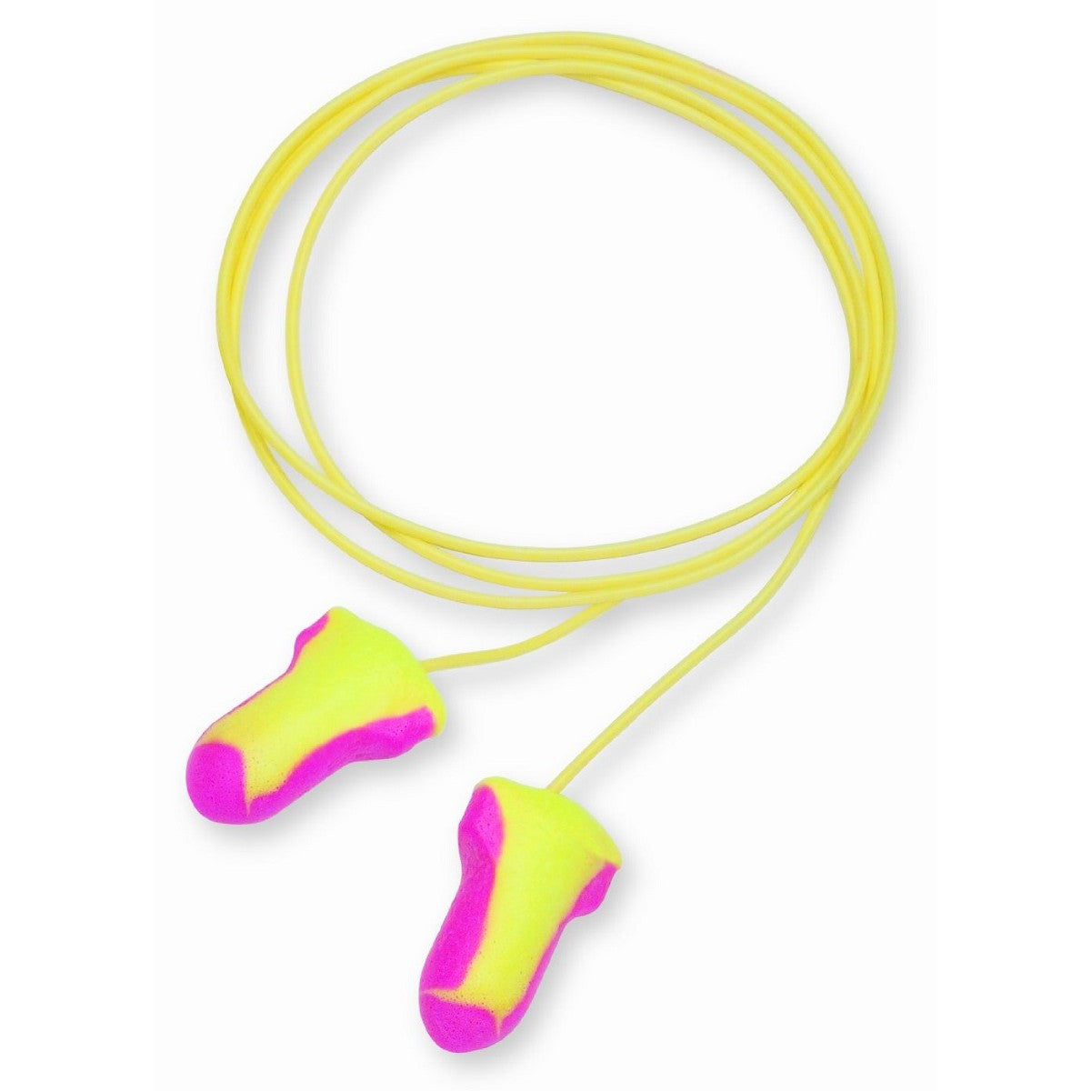 Pink/Yellow Ear Plugs - Howard Leight - Comfortable Foam
