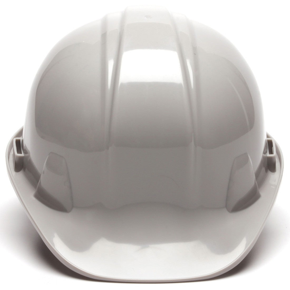White Hard Hats - Pyramex - Durable Ratchet Suspension