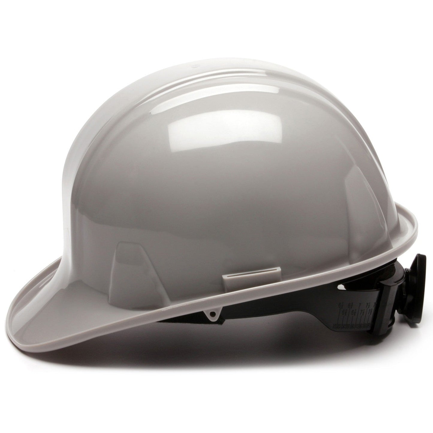 White Hard Hats - Pyramex - Durable Ratchet Suspension