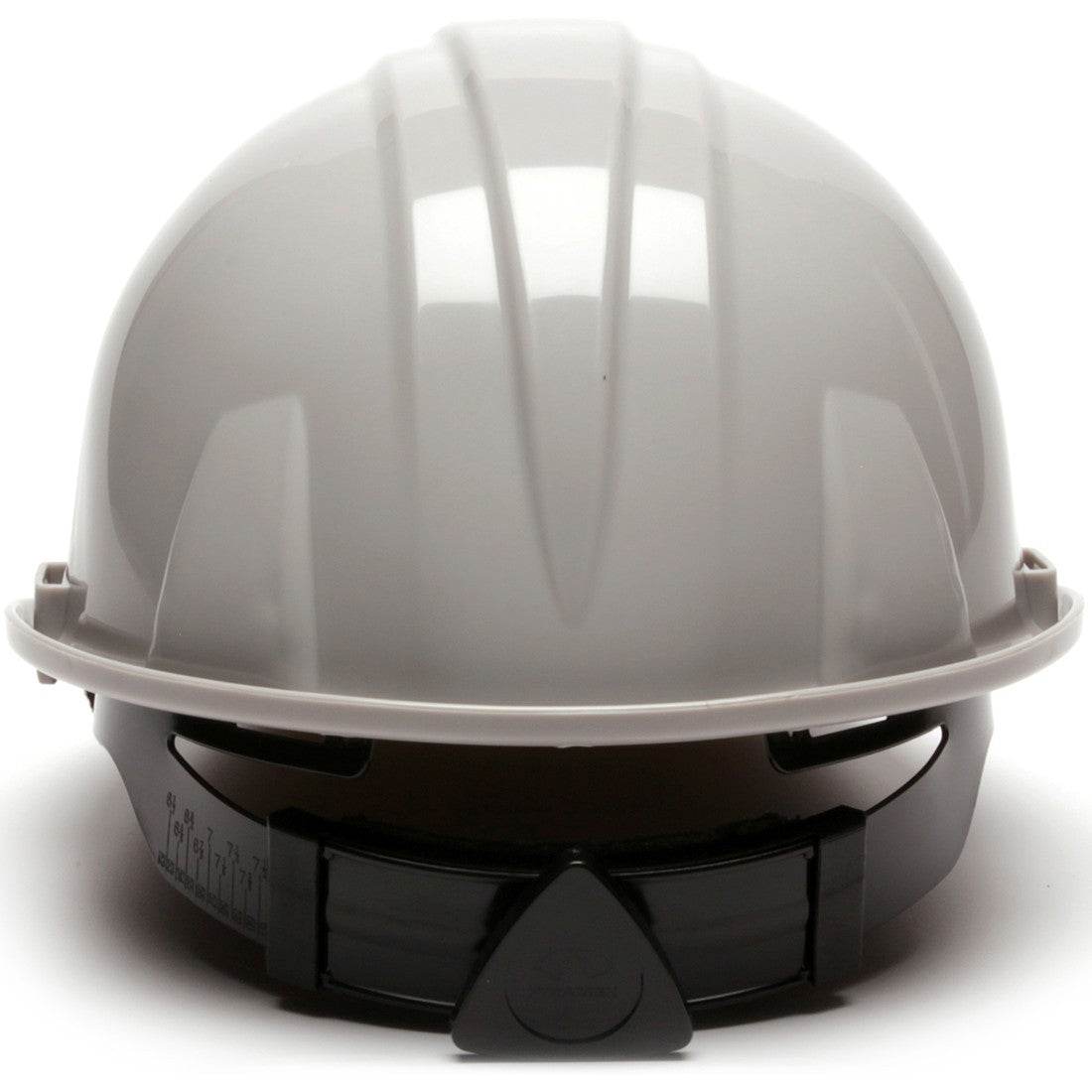 White Hard Hats - Pyramex - Durable Ratchet Suspension