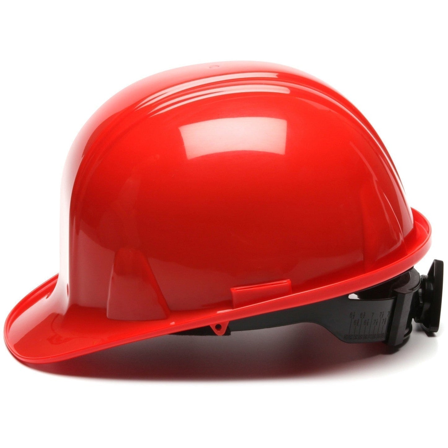 White Hard Hats - Pyramex - Durable Ratchet Suspension
