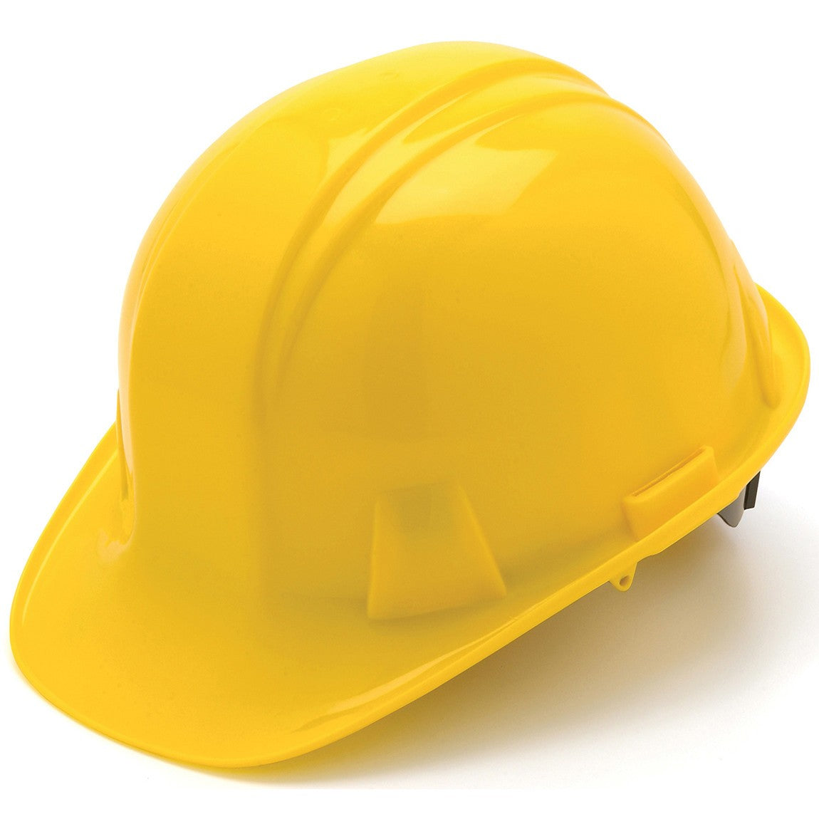 White Hard Hats - Pyramex - Durable Ratchet Suspension