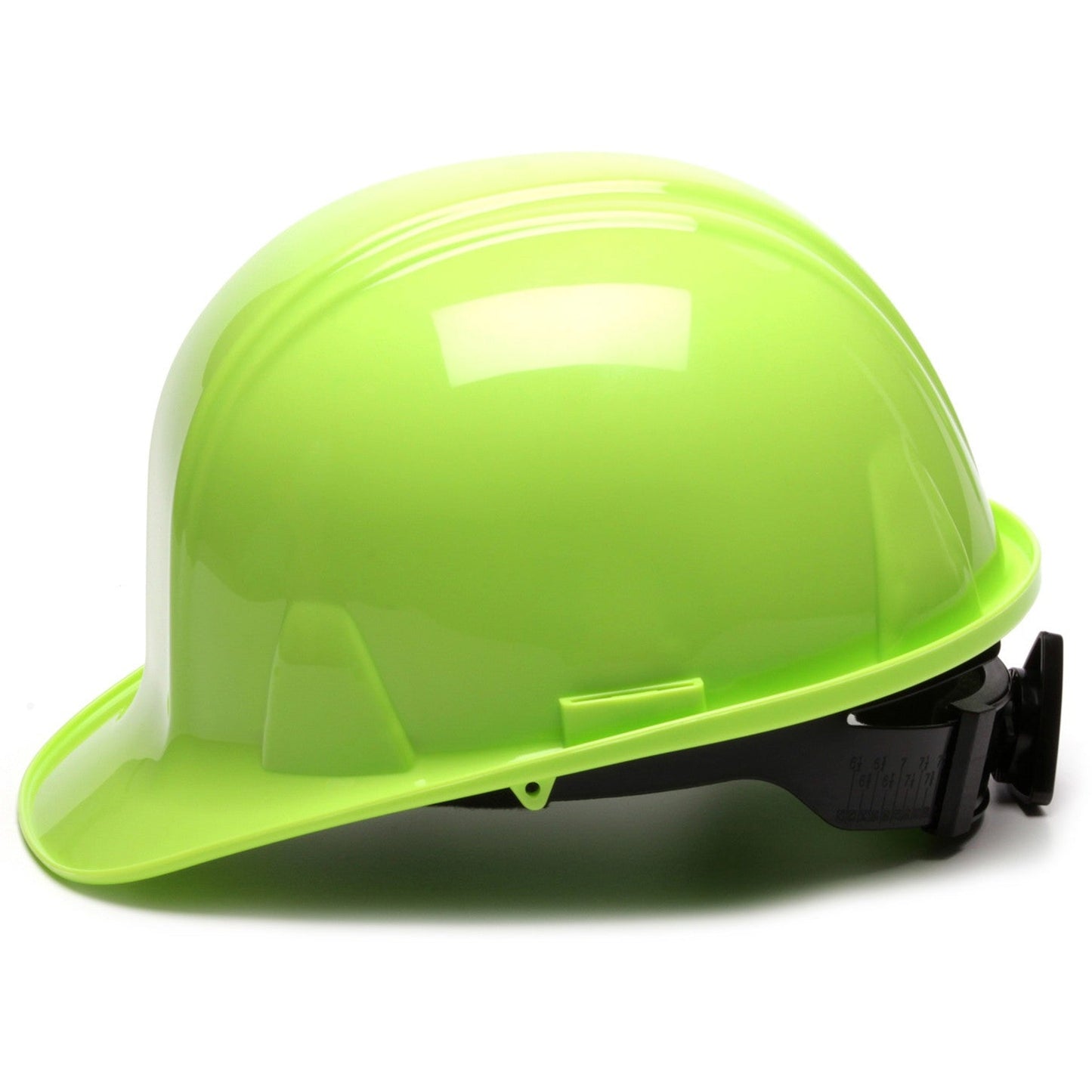 White Hard Hats - Pyramex - Durable Ratchet Suspension