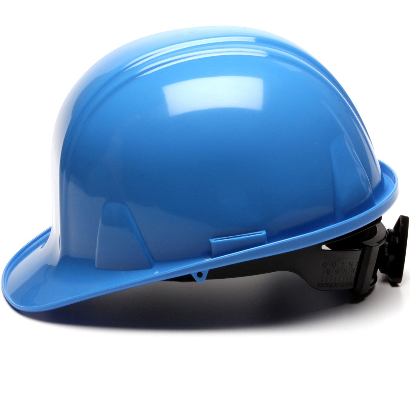 White Hard Hats - Pyramex - Durable Ratchet Suspension