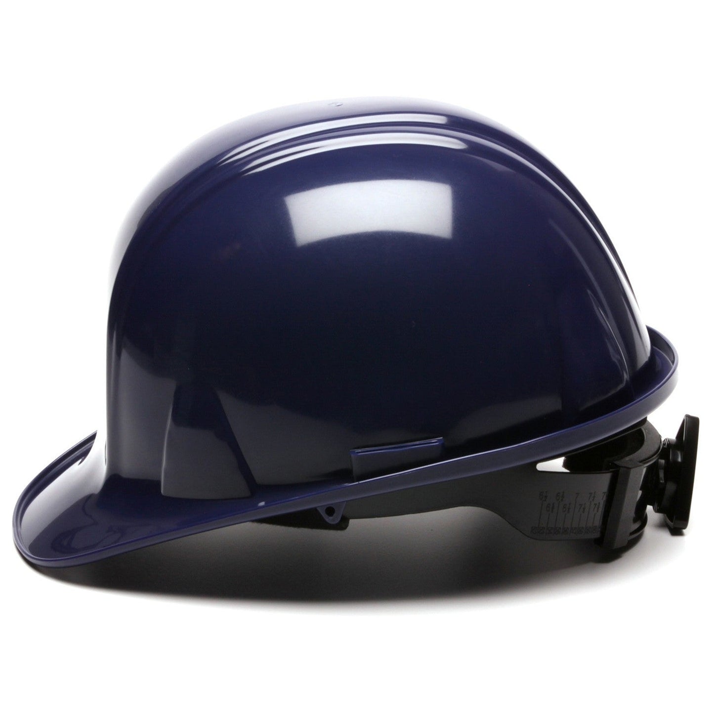 White Hard Hats - Pyramex - Durable Ratchet Suspension