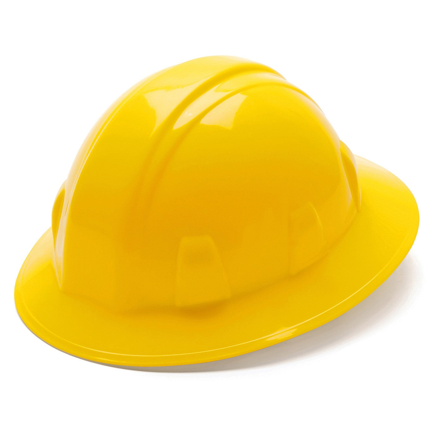 White Hard Hats - Pyramex - Durable Full Brim