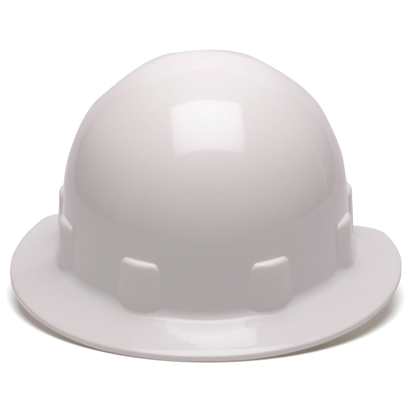 White Hard Hats - Pyramex - Sleek Shell Design