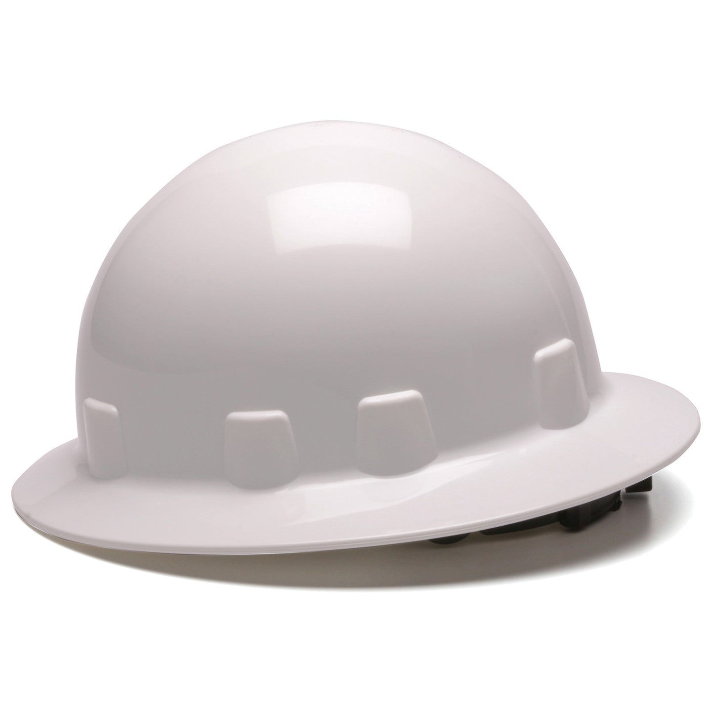 White Hard Hats - Pyramex - Sleek Shell Design