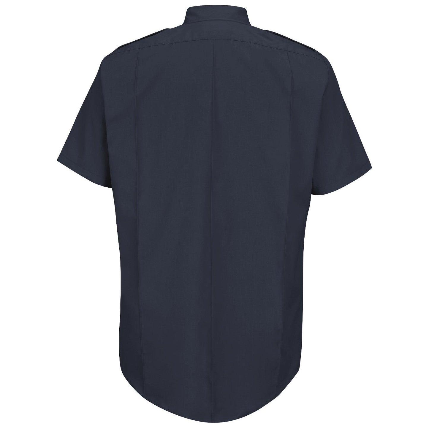 Dark Navy Button Up Shirts - Horace Small - Stretch Poplin