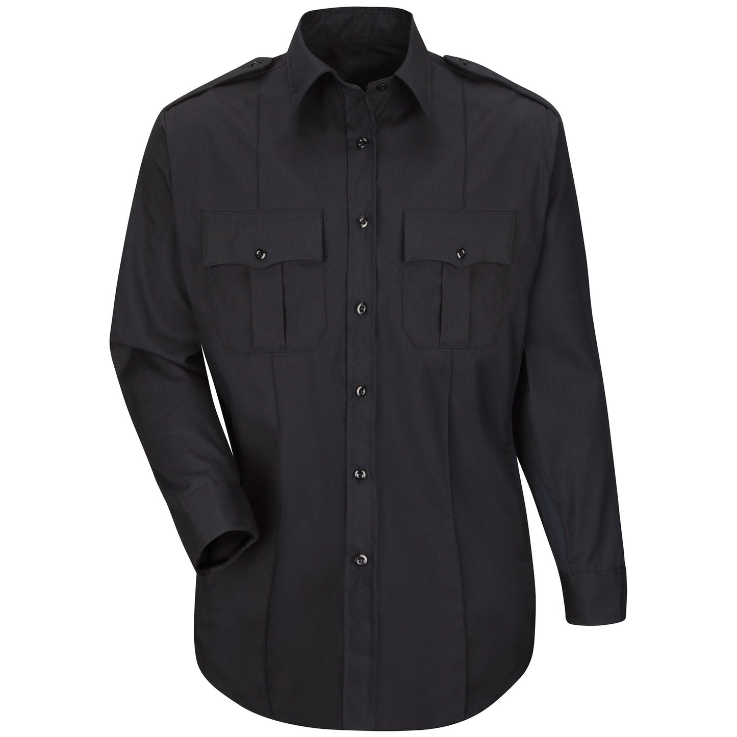 Dark Navy Button Up Shirts - Horace Small - Comfortable Fit