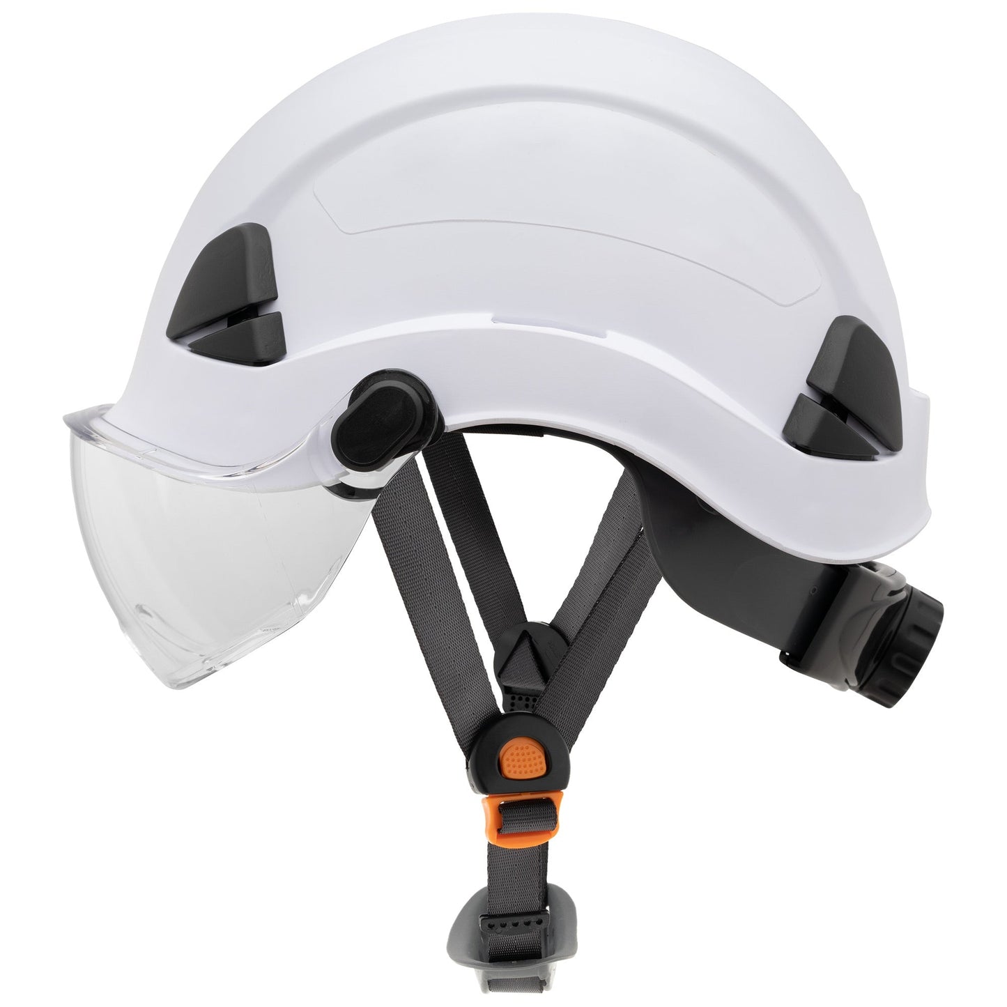 White Hard Hats - Fibre Metal - Safety Helmet Comfort