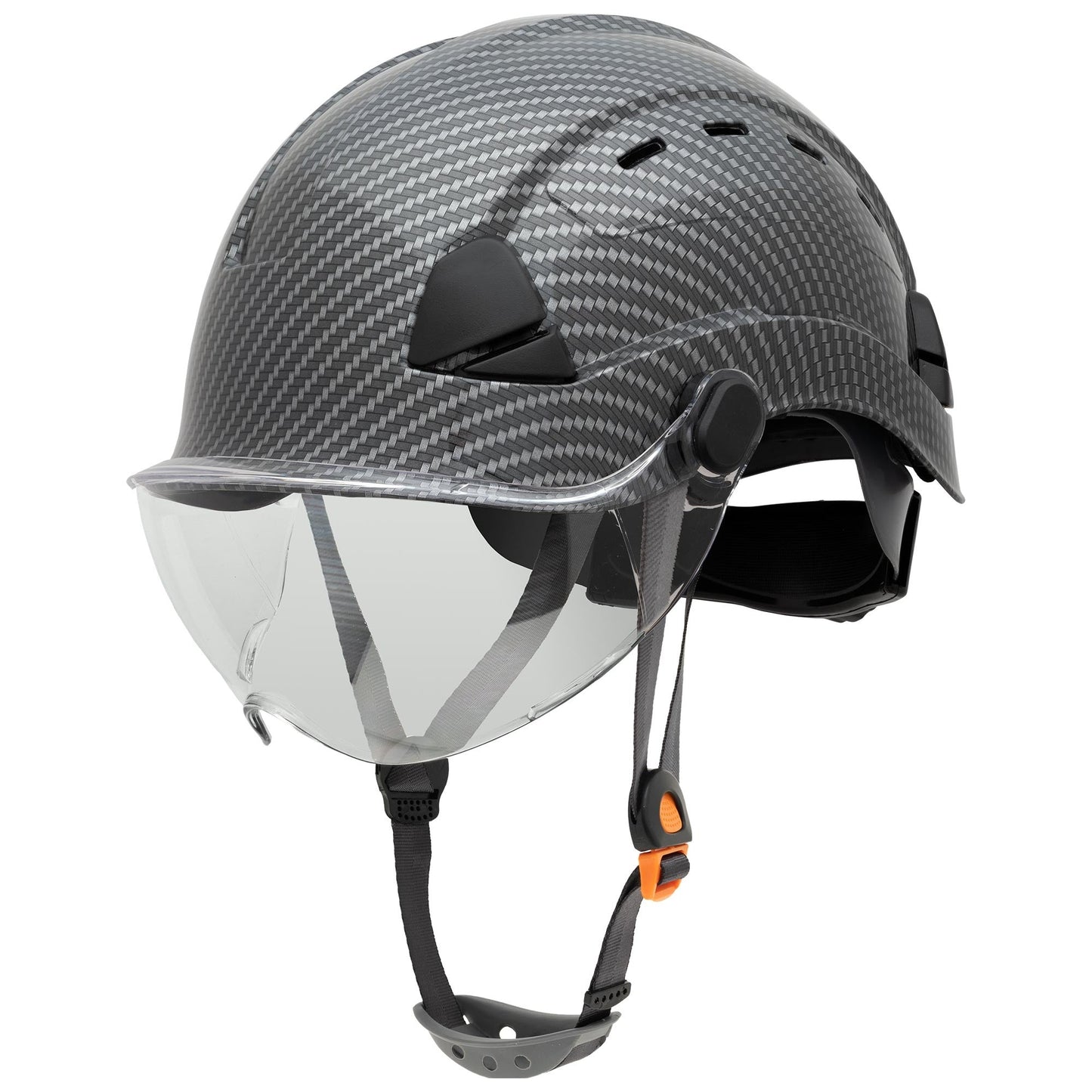 White Hard Hats - Fibre Metal - Vented Safety Helmet