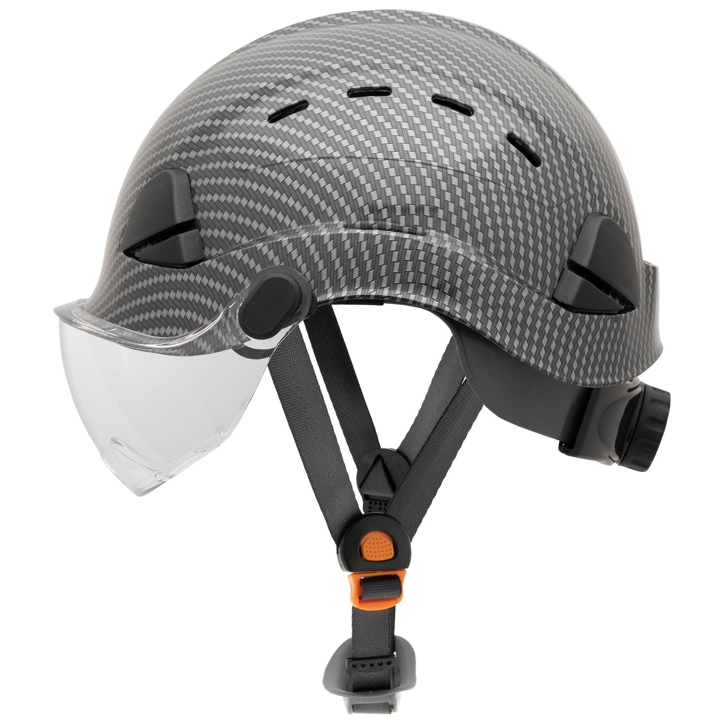 White Hard Hats - Fibre Metal - Vented Safety Helmet