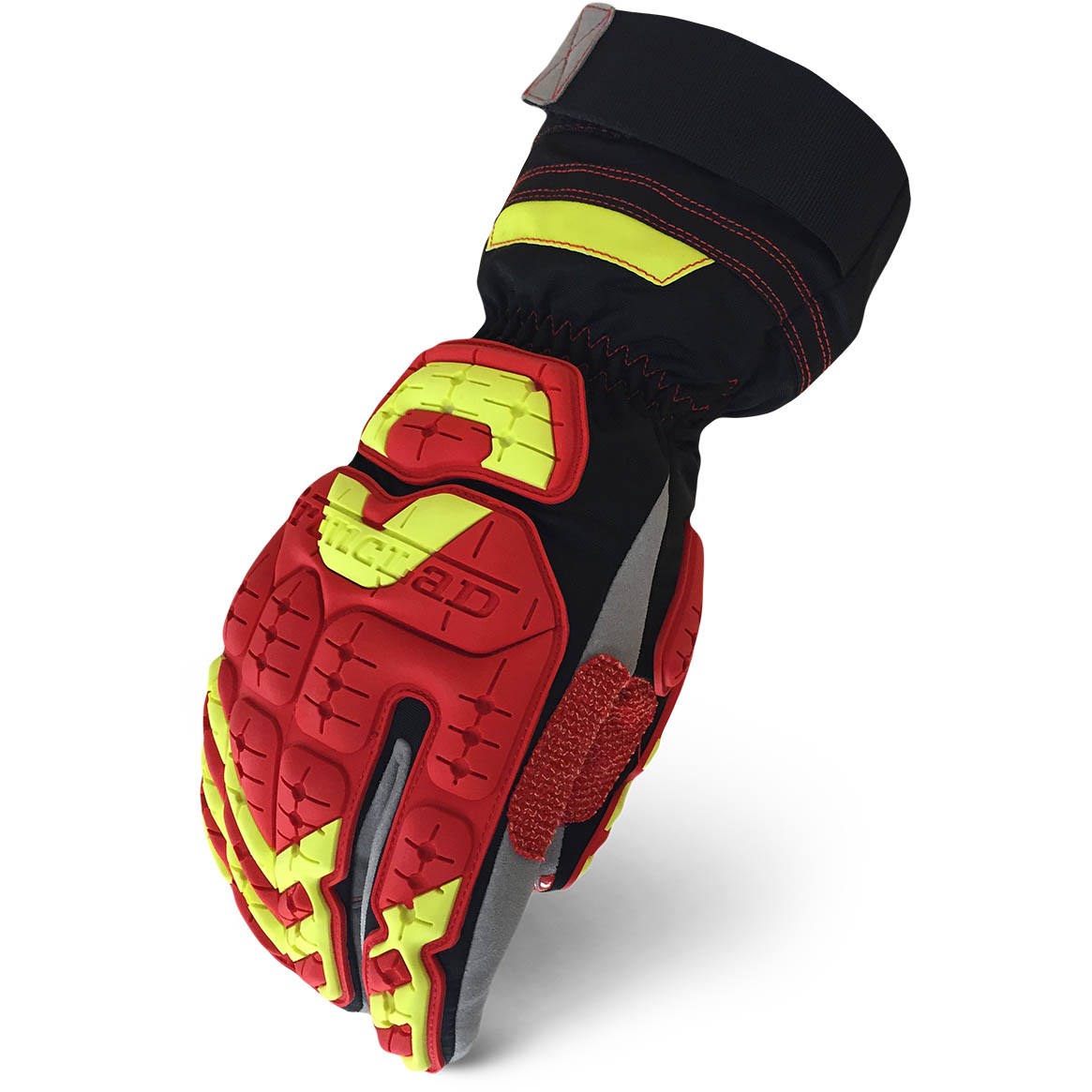 Red/Yellow Performance Gloves - Ironclad - Impact Protection