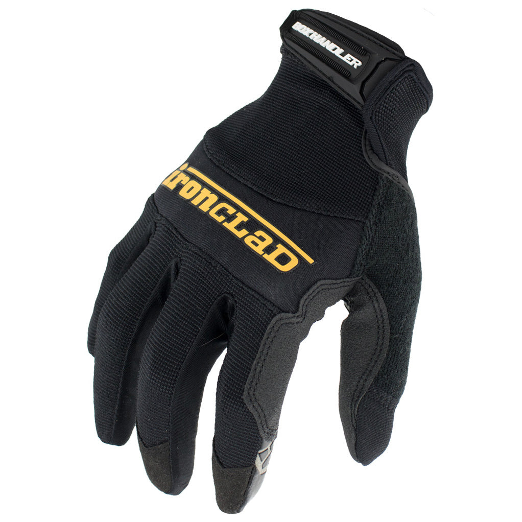 Black Performance Gloves - Ironclad - Durable Grip