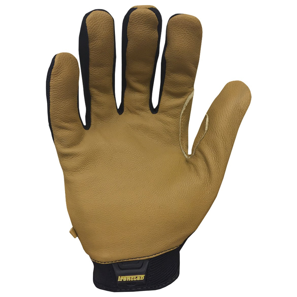 Black/Tan Leather Gloves - Ironclad - Durable Design