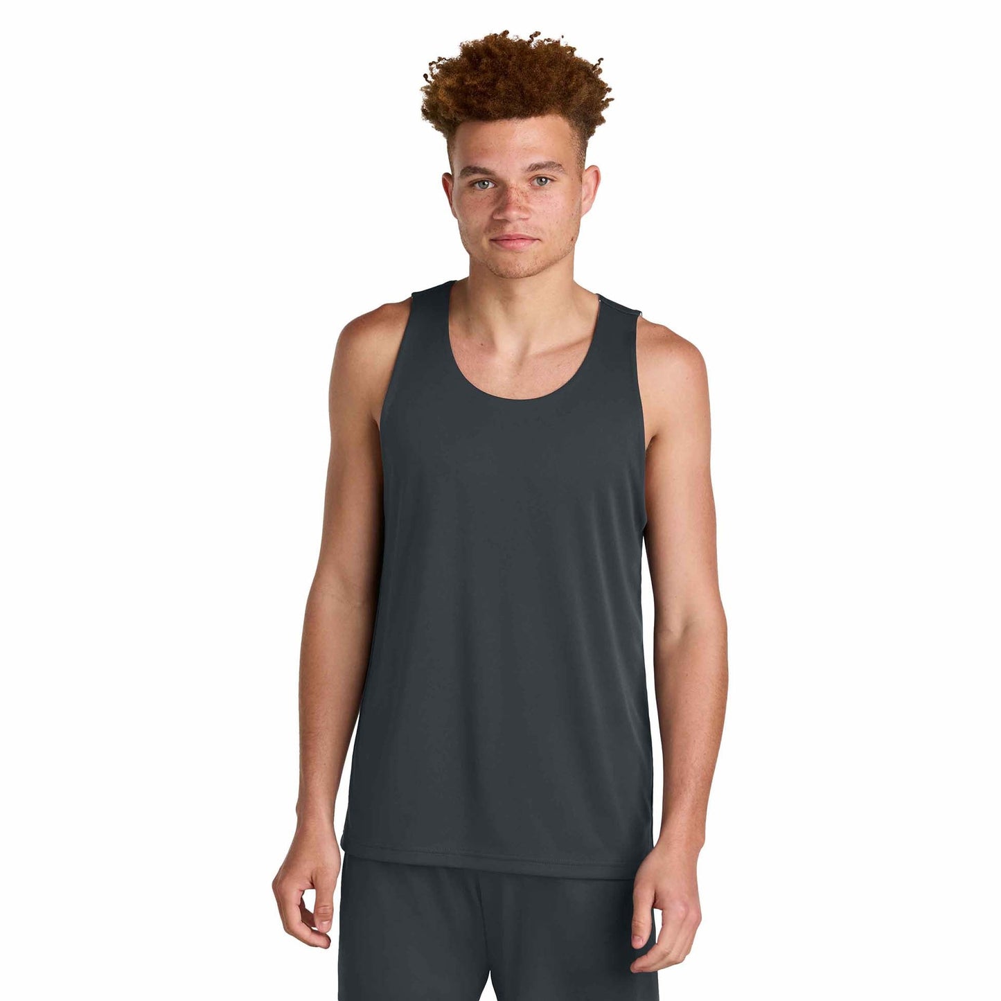 Black/White Tank Tops - Sport-Tek - Lightweight Fabric