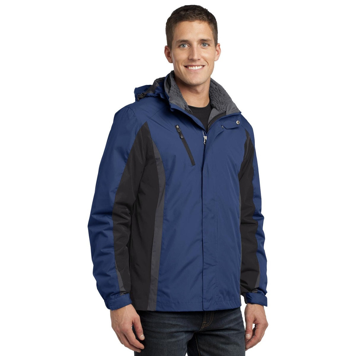 Admiral Blue Jacket - Port Authority - Stylish Warmth