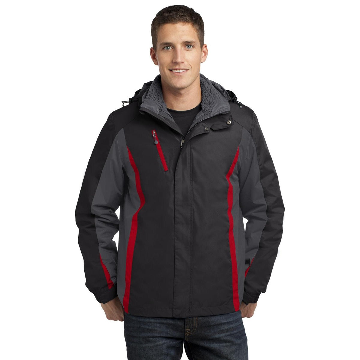 Admiral Blue Jacket - Port Authority - Stylish Warmth