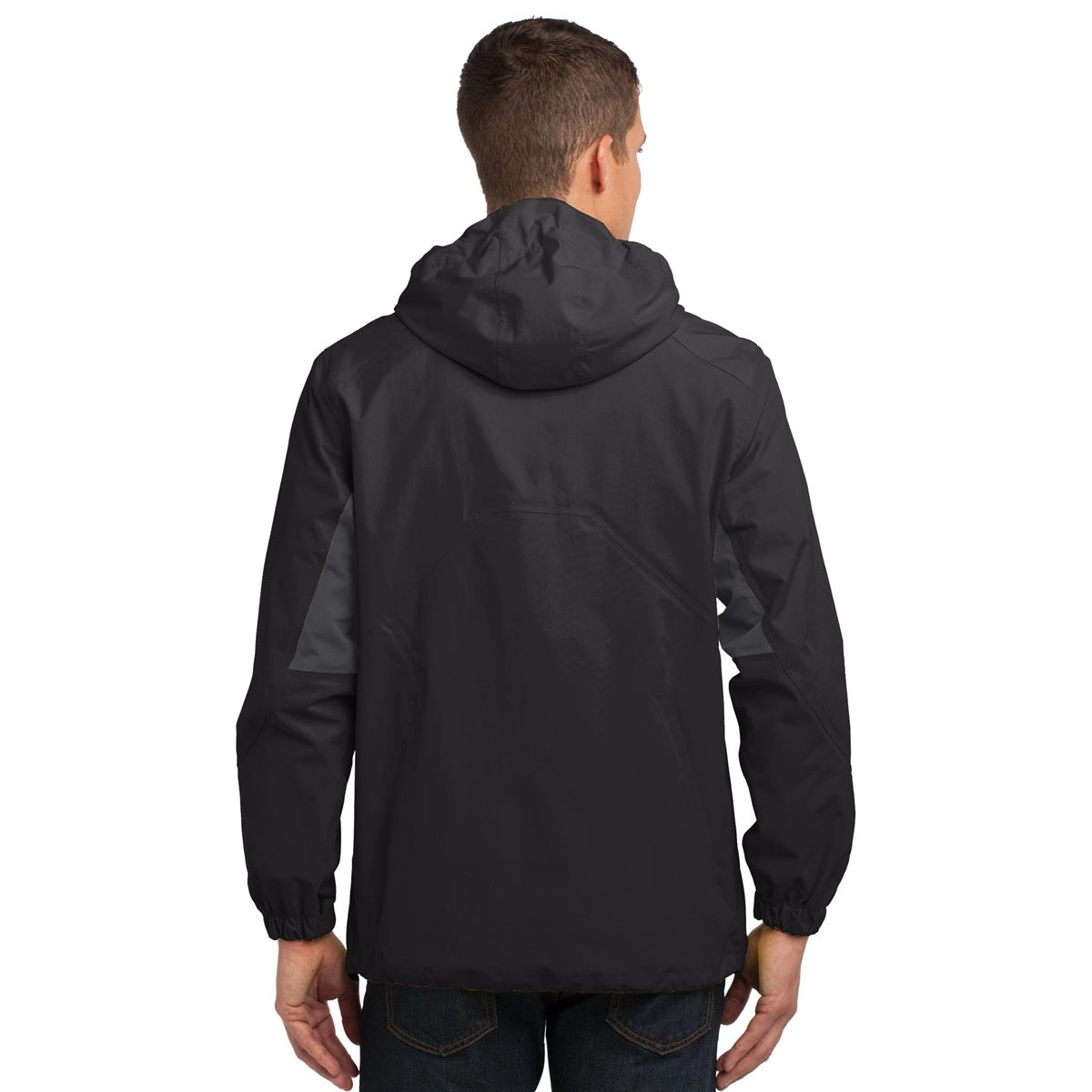 Black Waterproof Jacket - Port Authority - Stylish Look