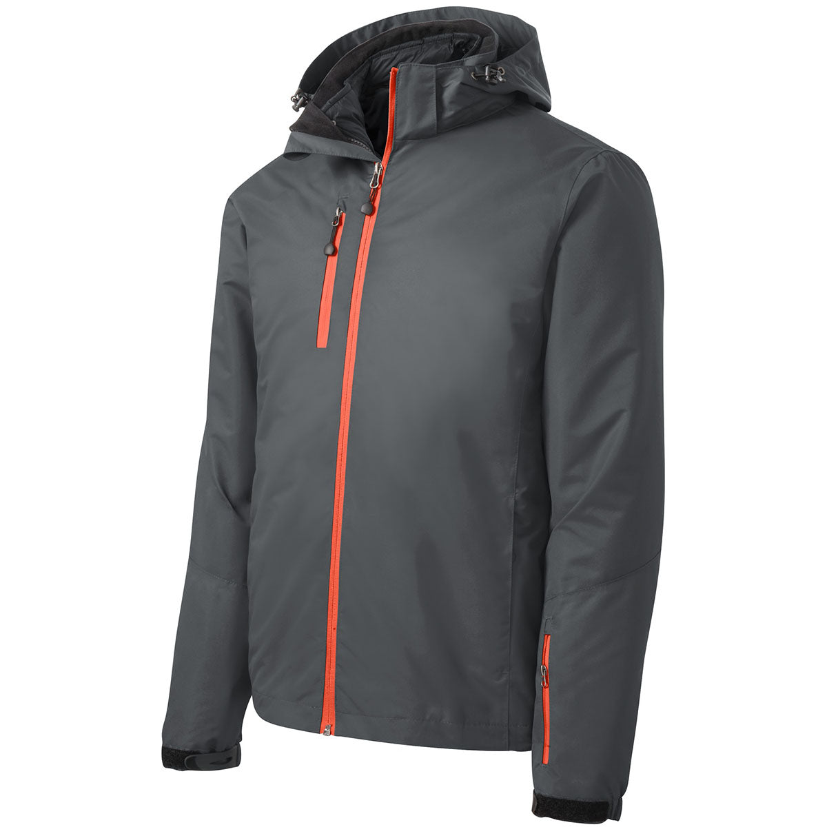 Black Waterproof Jacket - Port Authority - Versatile Outerwear