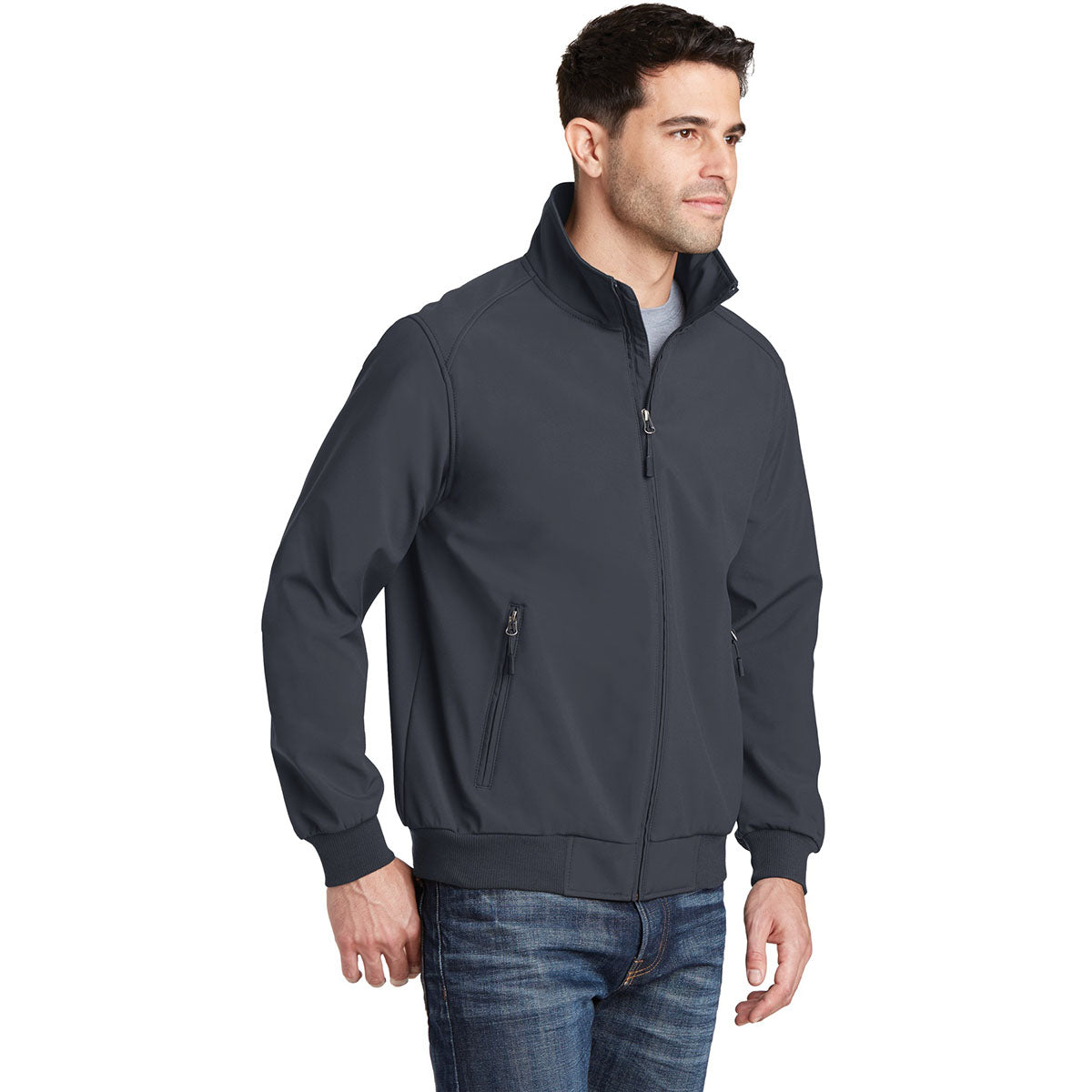 Black Soft Shell Jacket - Port Authority - Waterproof Design