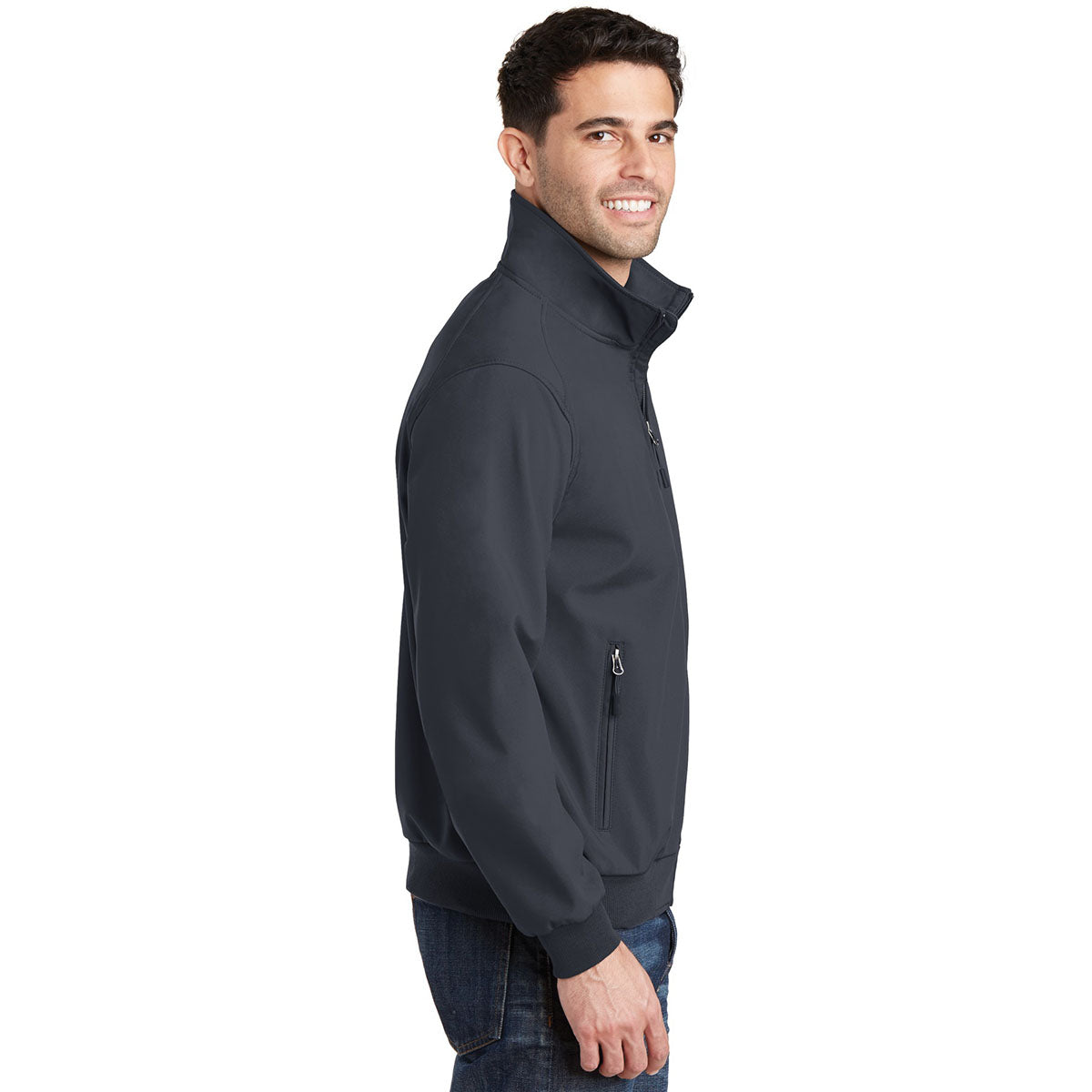 Black Soft Shell Jacket - Port Authority - Waterproof Design