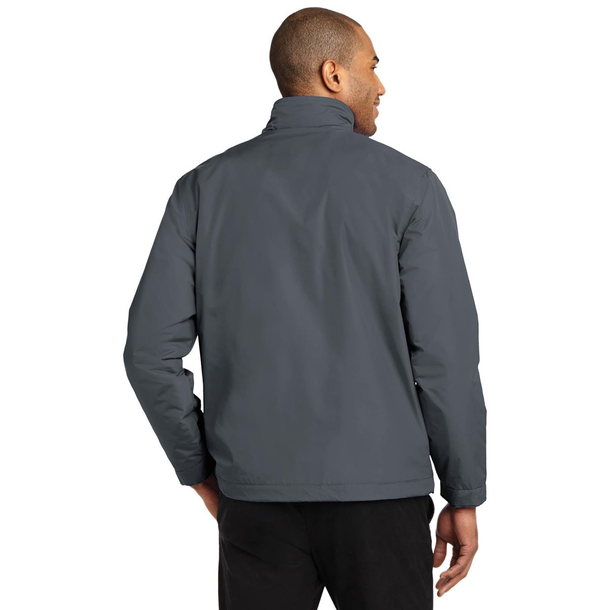 Steel Grey/True Black Jacket - Port Authority - Durable