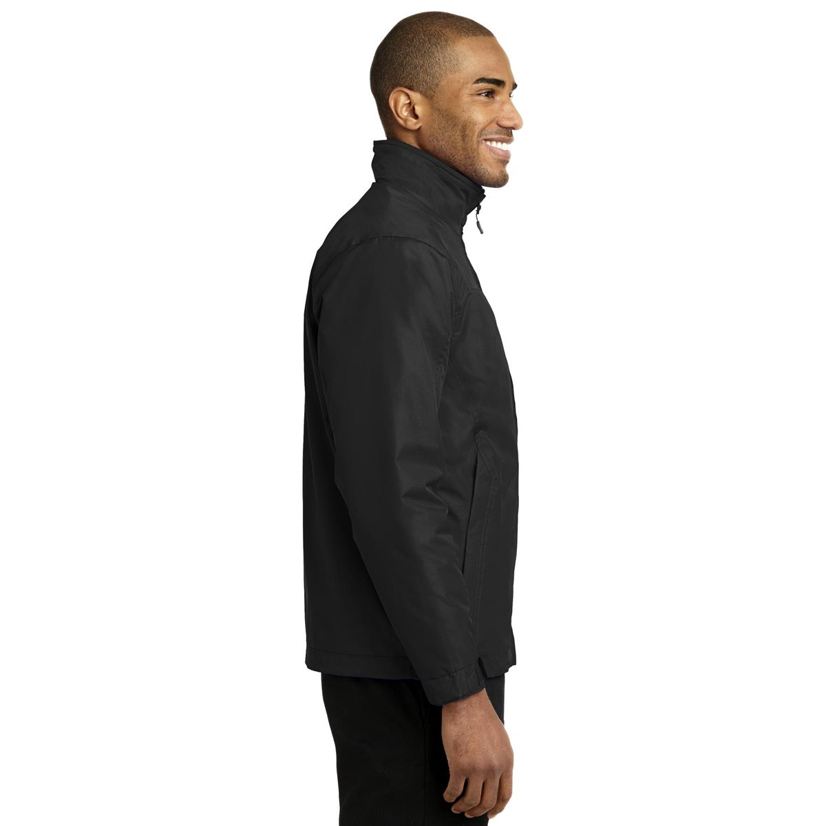 Steel Grey/True Black Jacket - Port Authority - Durable