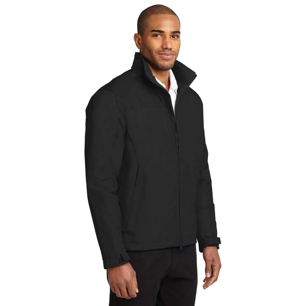 Steel Grey/True Black Jacket - Port Authority - Durable