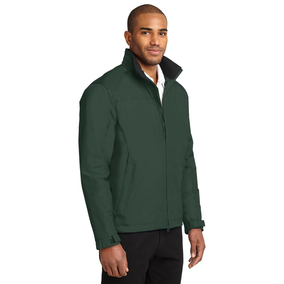 Steel Grey/True Black Jacket - Port Authority - Durable