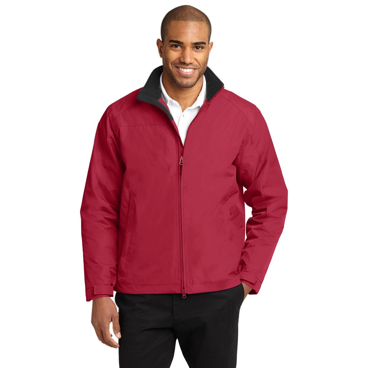 Steel Grey/True Black Jacket - Port Authority - Durable
