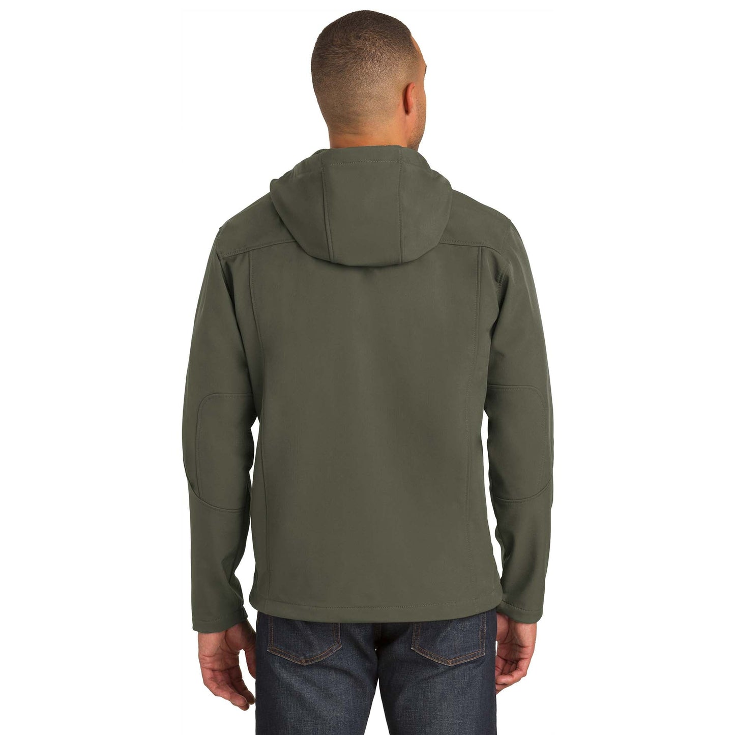 Black/Engine Red Jacket - Port Authority - Soft Shell