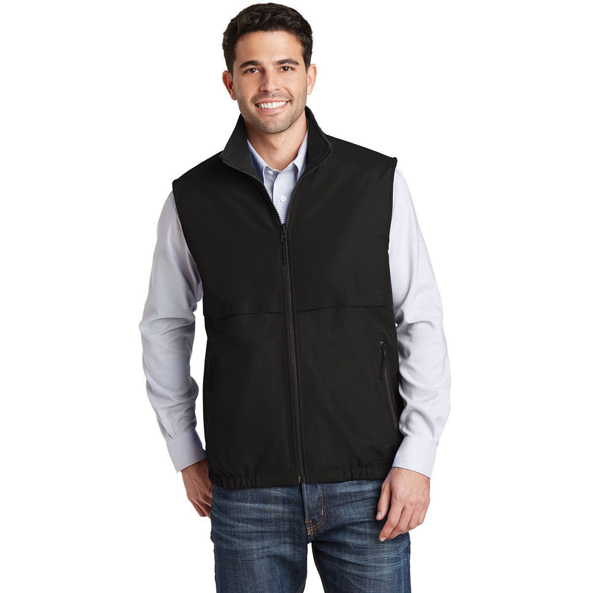 Battleship Grey Vests - Port Authority - Stylish Design