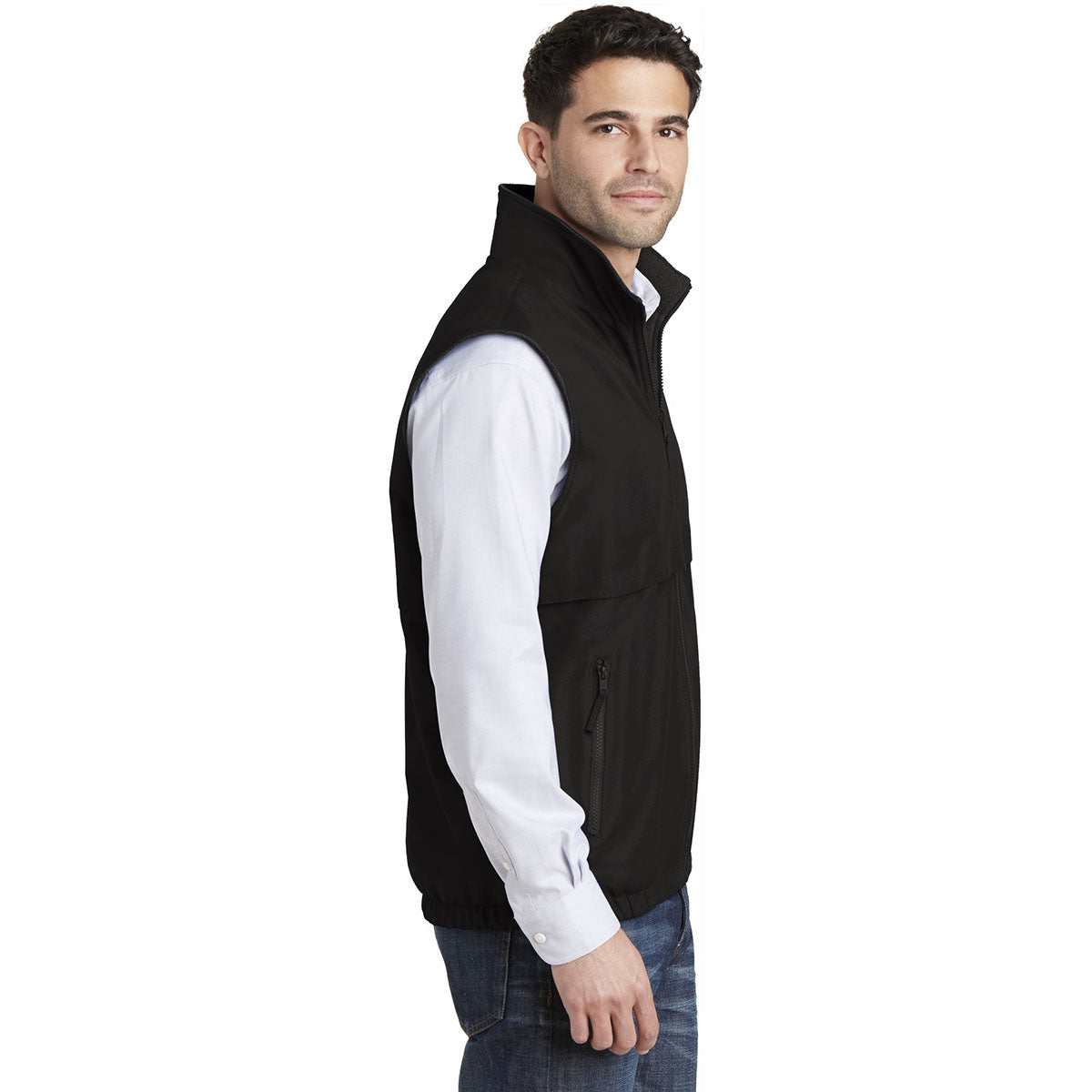 Battleship Grey Vests - Port Authority - Stylish Design