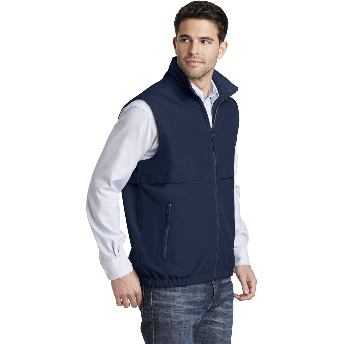 Battleship Grey Vests - Port Authority - Stylish Design