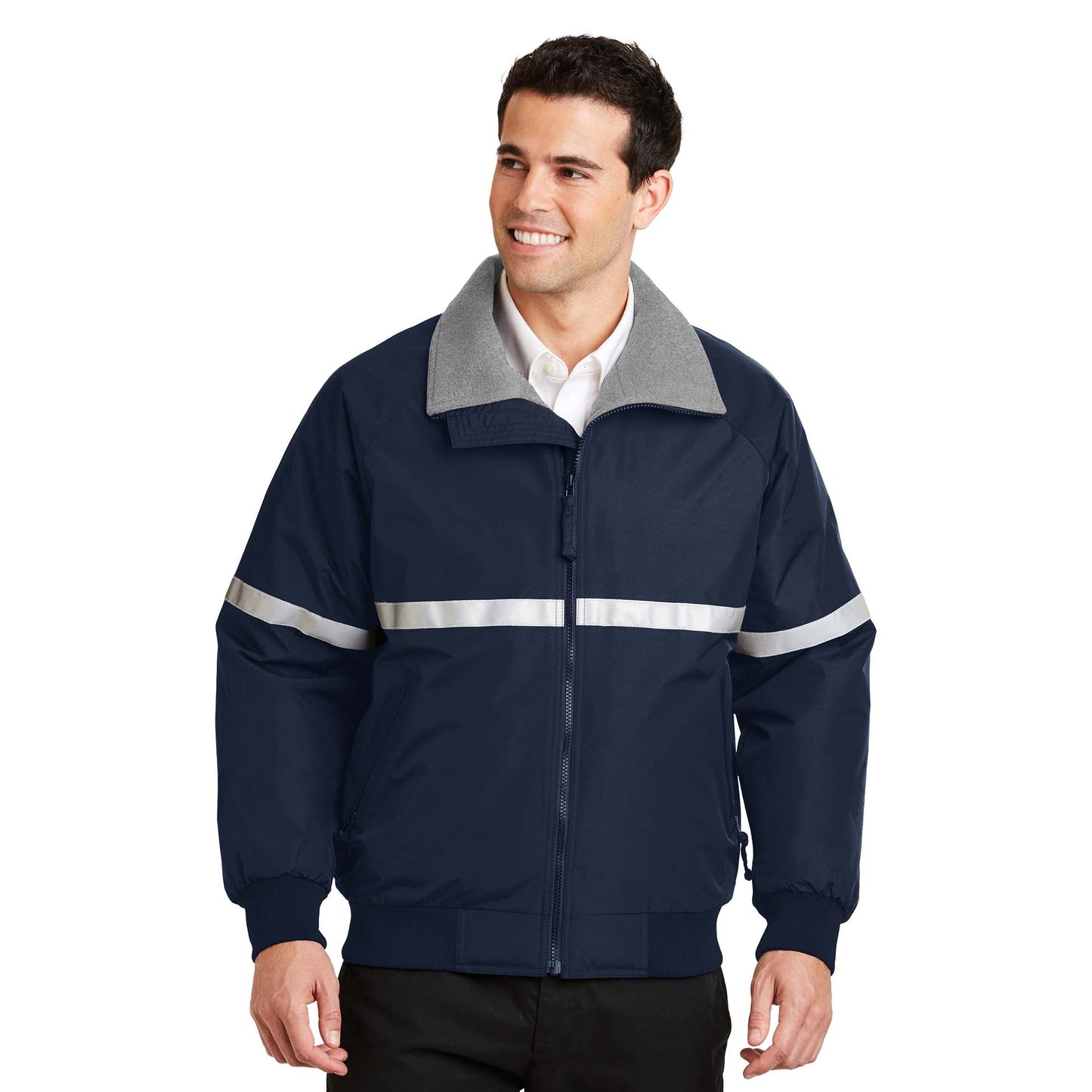 True Black Reflective Jacket - Port Authority - Durable Design