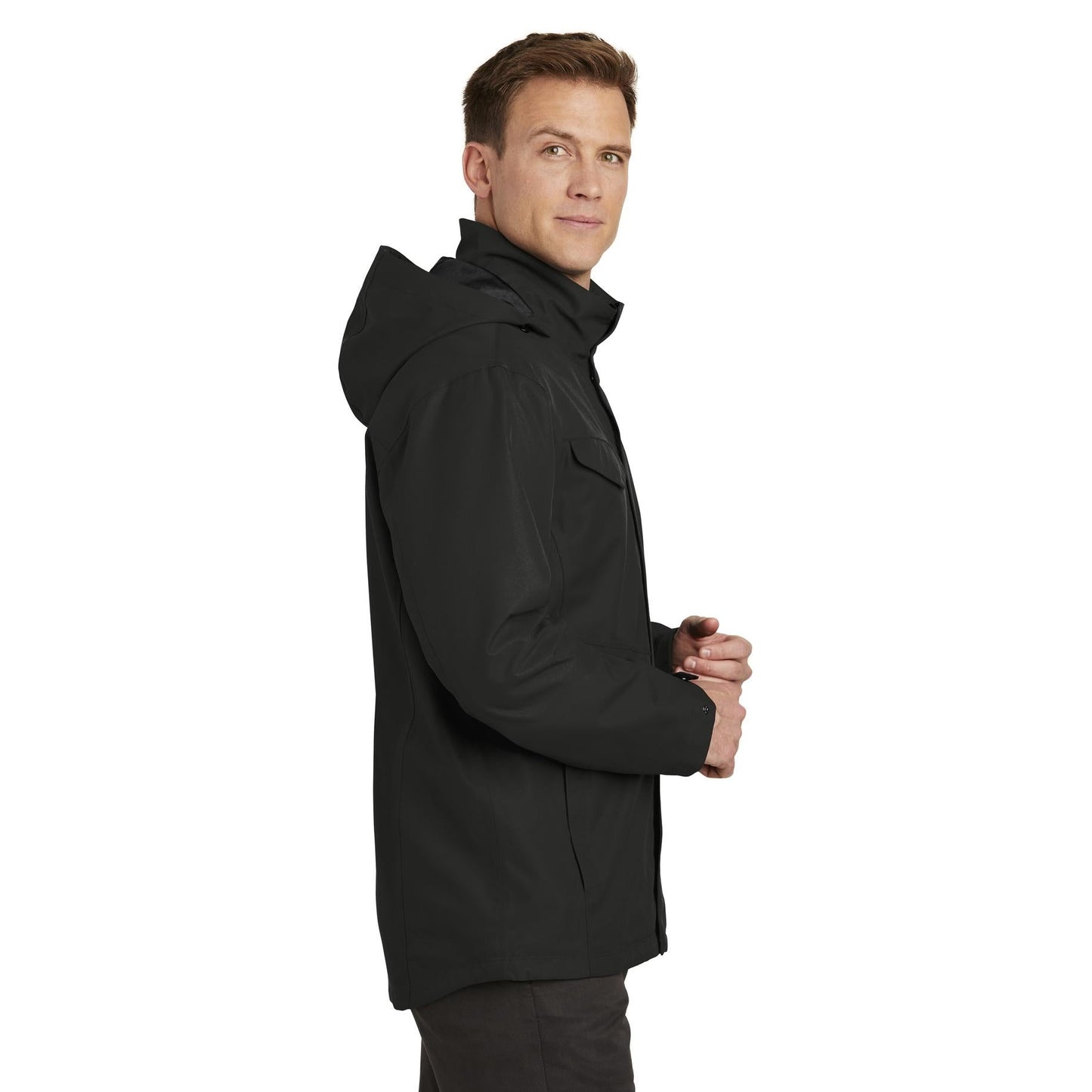 Deep Black Jacket - Port Authority - Weatherproof Appeal