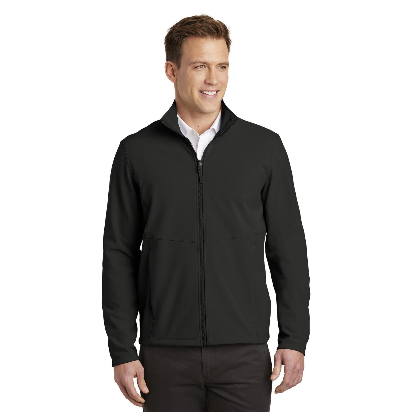 Deep Black Jackets - Port Authority - Soft Shell Design
