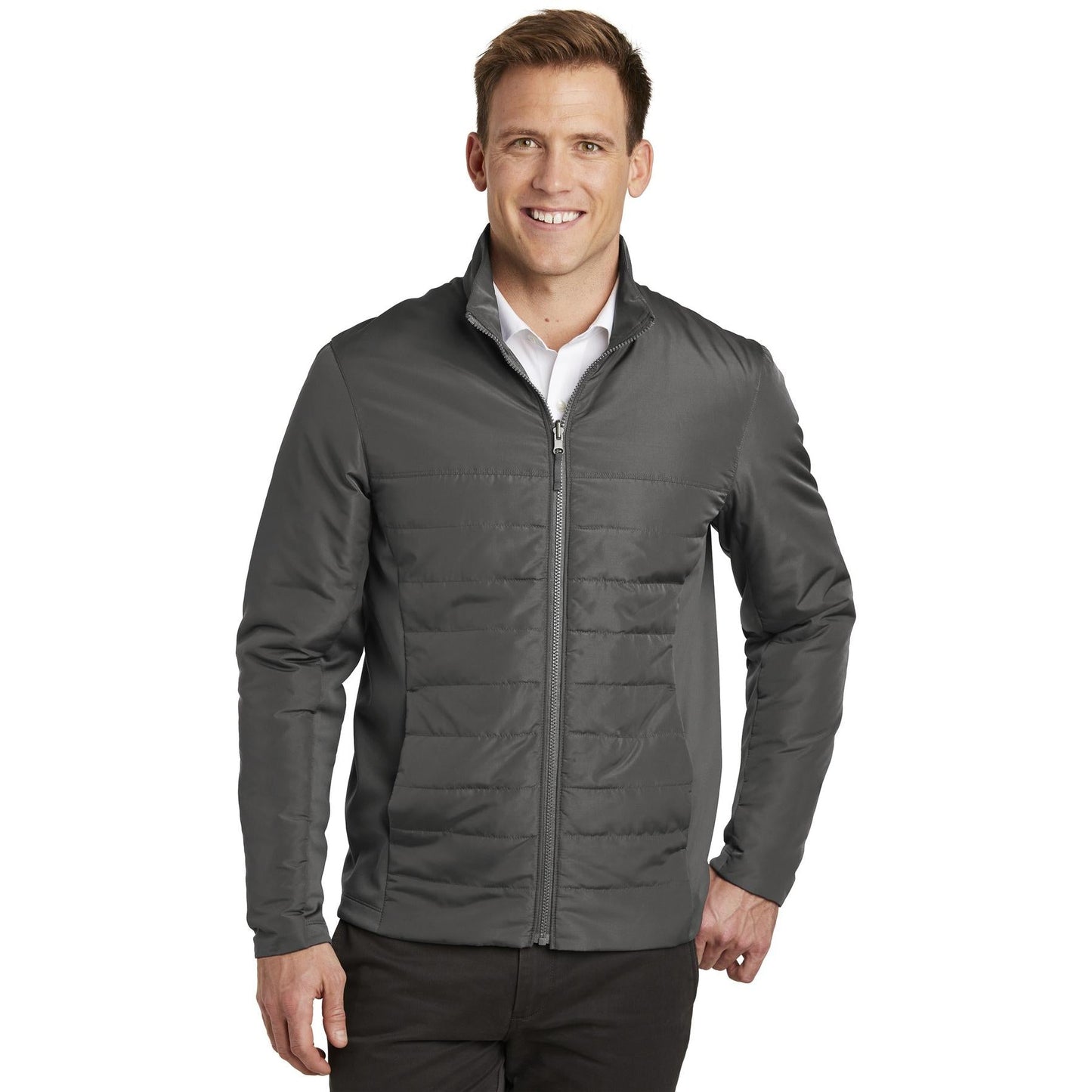 Deep Black Jacket - Port Authority - Stylish Insulation