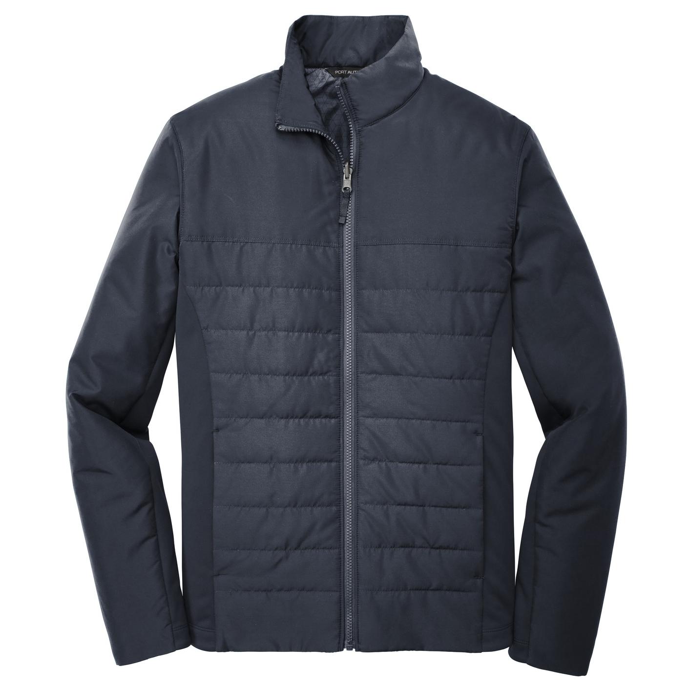 Deep Black Jacket - Port Authority - Stylish Insulation