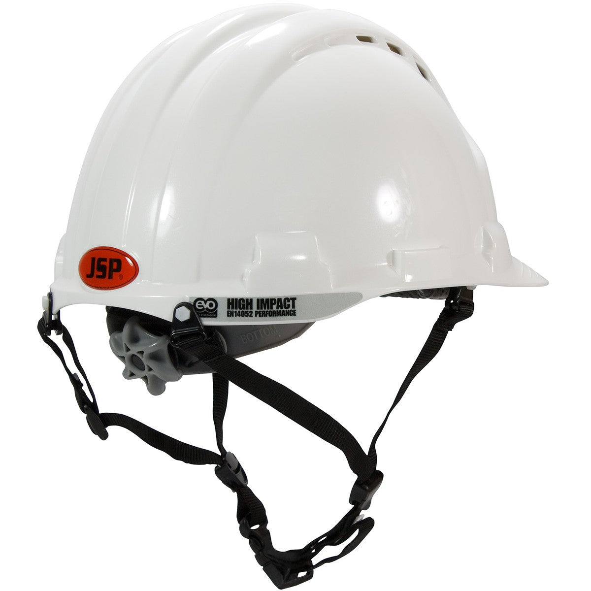 White Hard Hats - JSP - Vented Safety Helmet