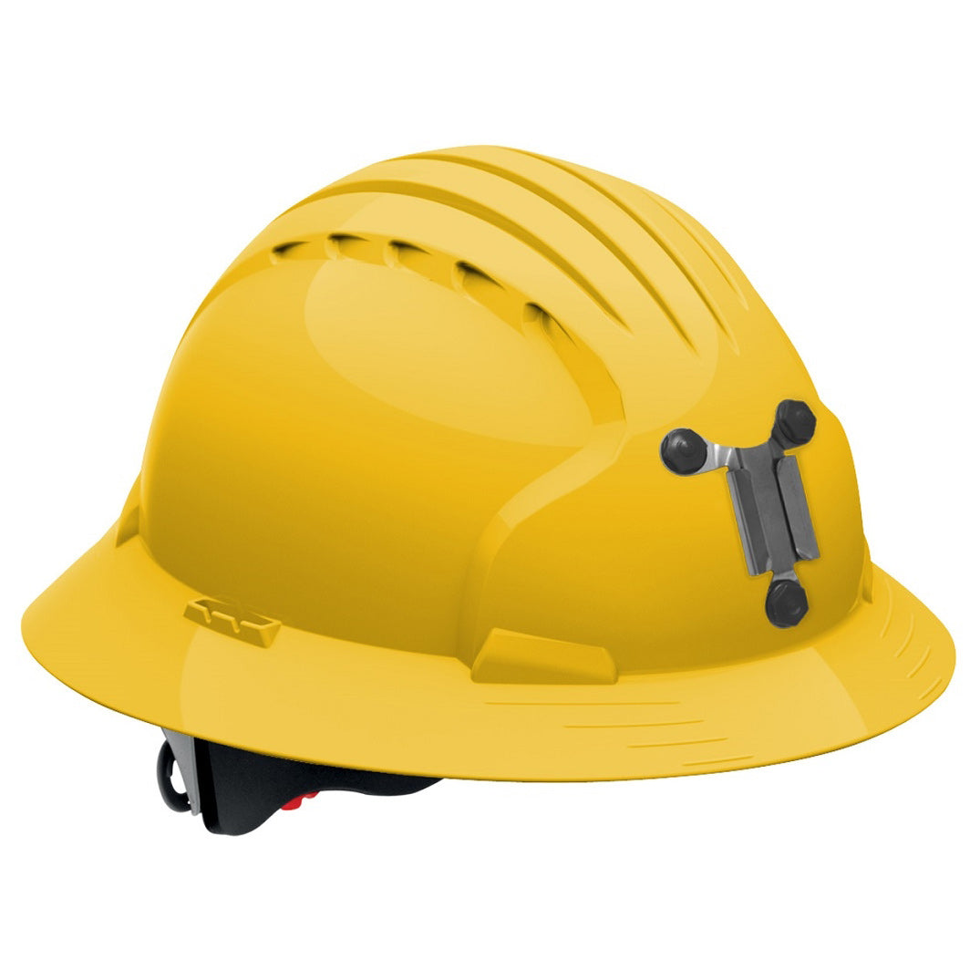 White Hard Hats - JSP - Full Brim Comfort Design