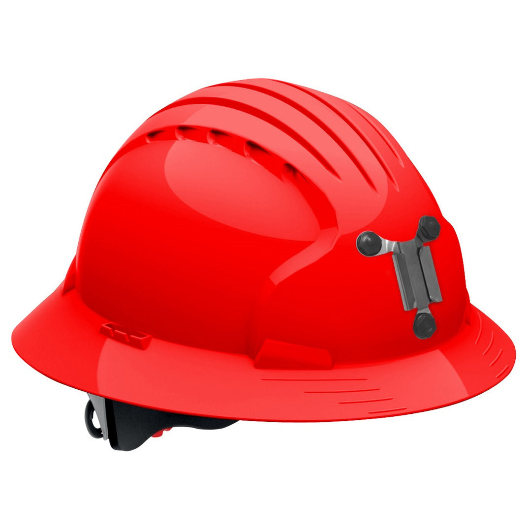 White Hard Hats - JSP - Full Brim Comfort Design