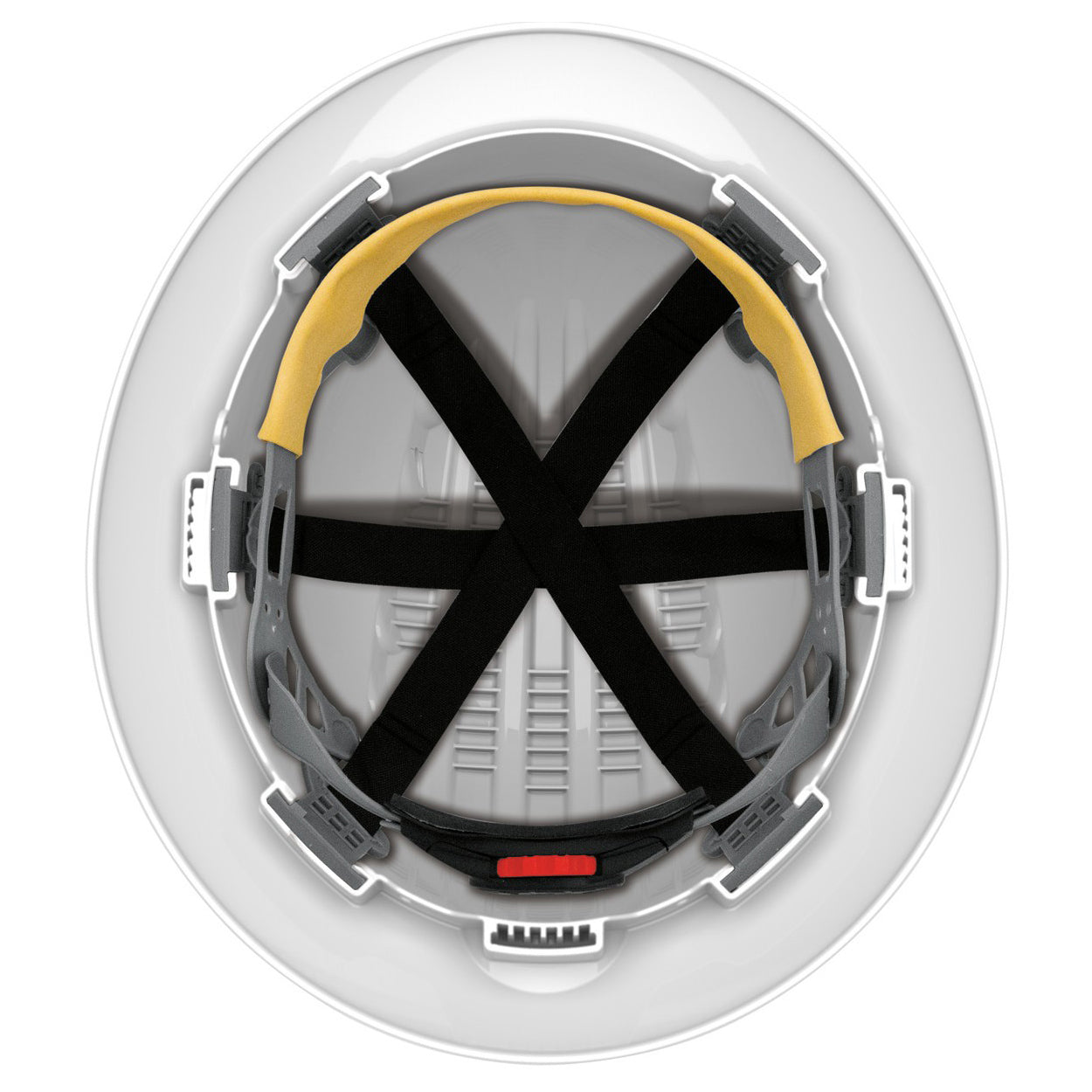 White Hard Hats - JSP - Deluxe Vented Brim Safety