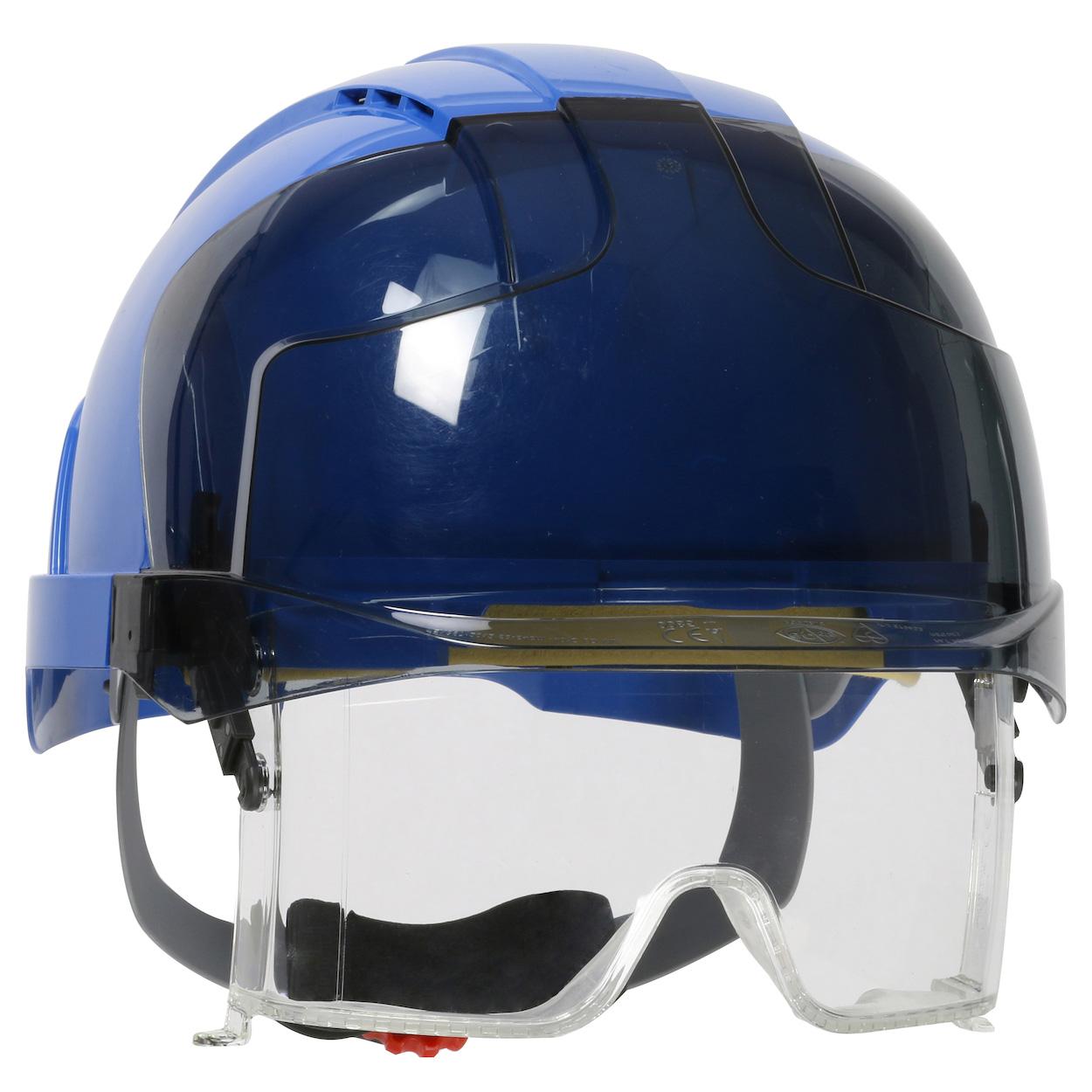 Smoke Top/Clear Lens Hard Hats - JSP - Vented Cap Style